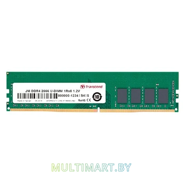 Оперативная память Transcend 4GB 2DDR4 PC-21300 (JM2666HLH-4G)